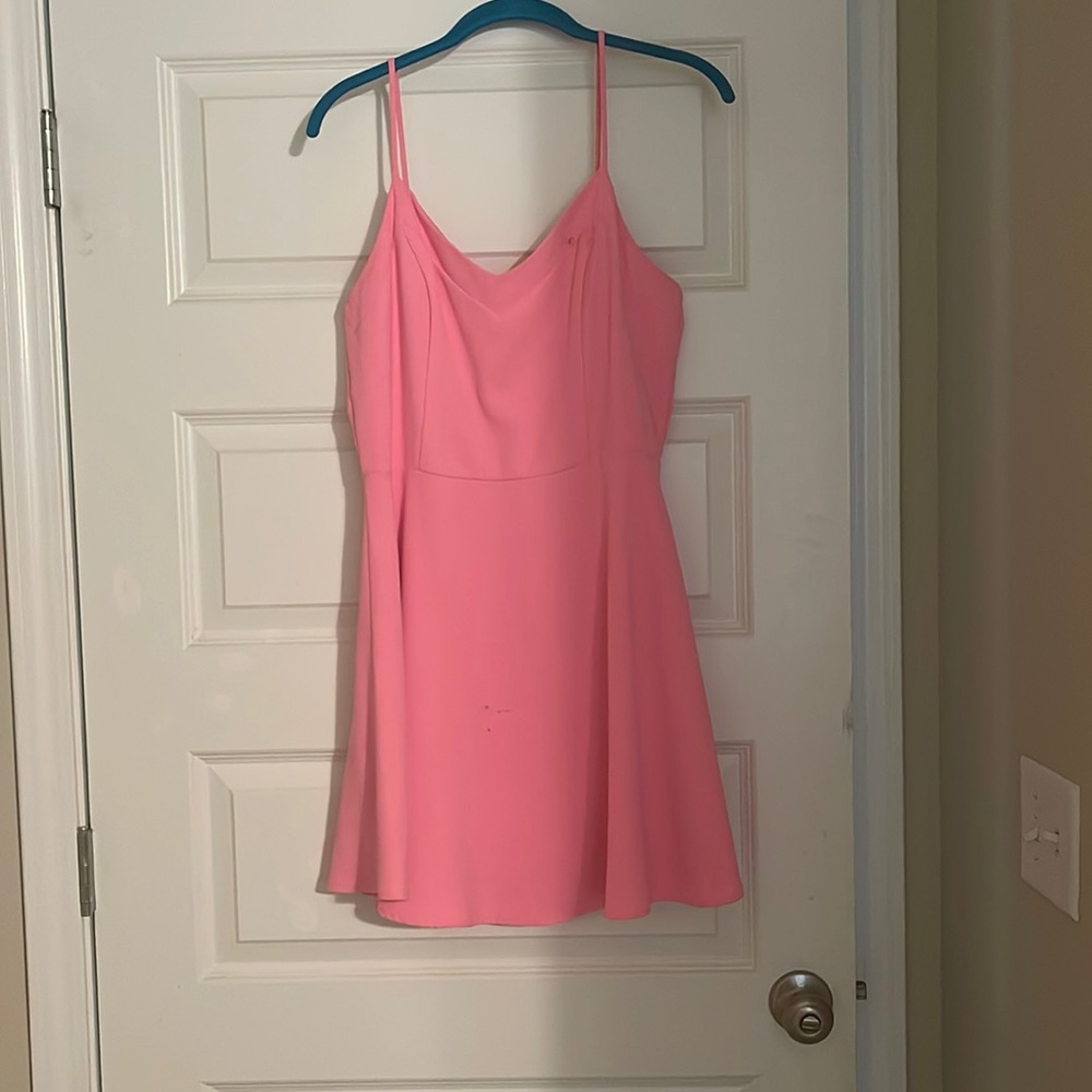 Pink Skater Dress from Red Dress Boutique